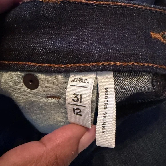 The Loft Dark Blue Denim Jeans - Picture 7 of 10